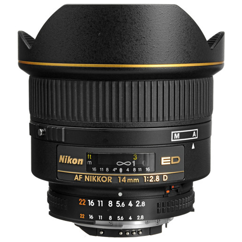 Lente Nikkor AF 14mm f/2.8D ED | Solgar